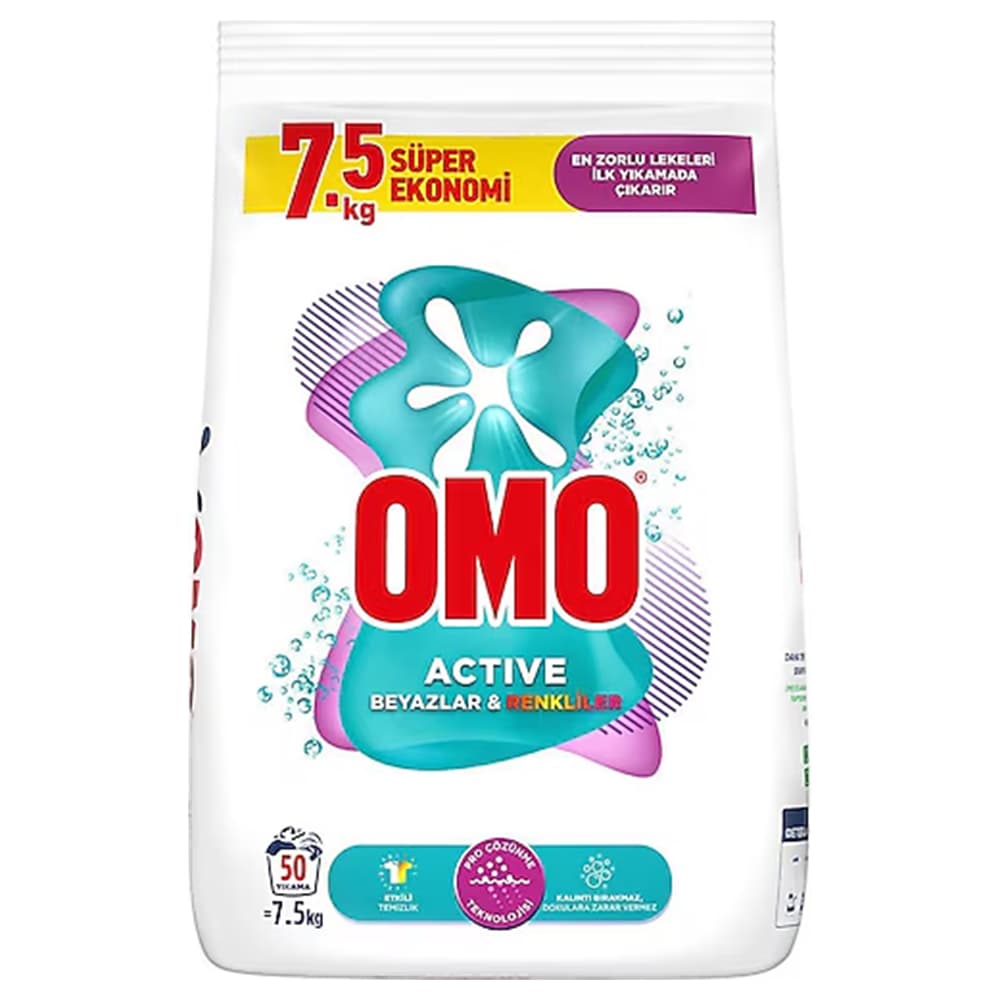 OMO ACTIVE RENKLİLER BEYAZLAR