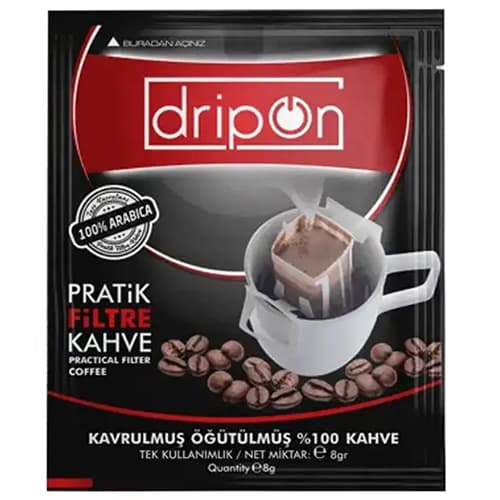DRİPON PRATİK FİLTRE KAHVE TEKLİ