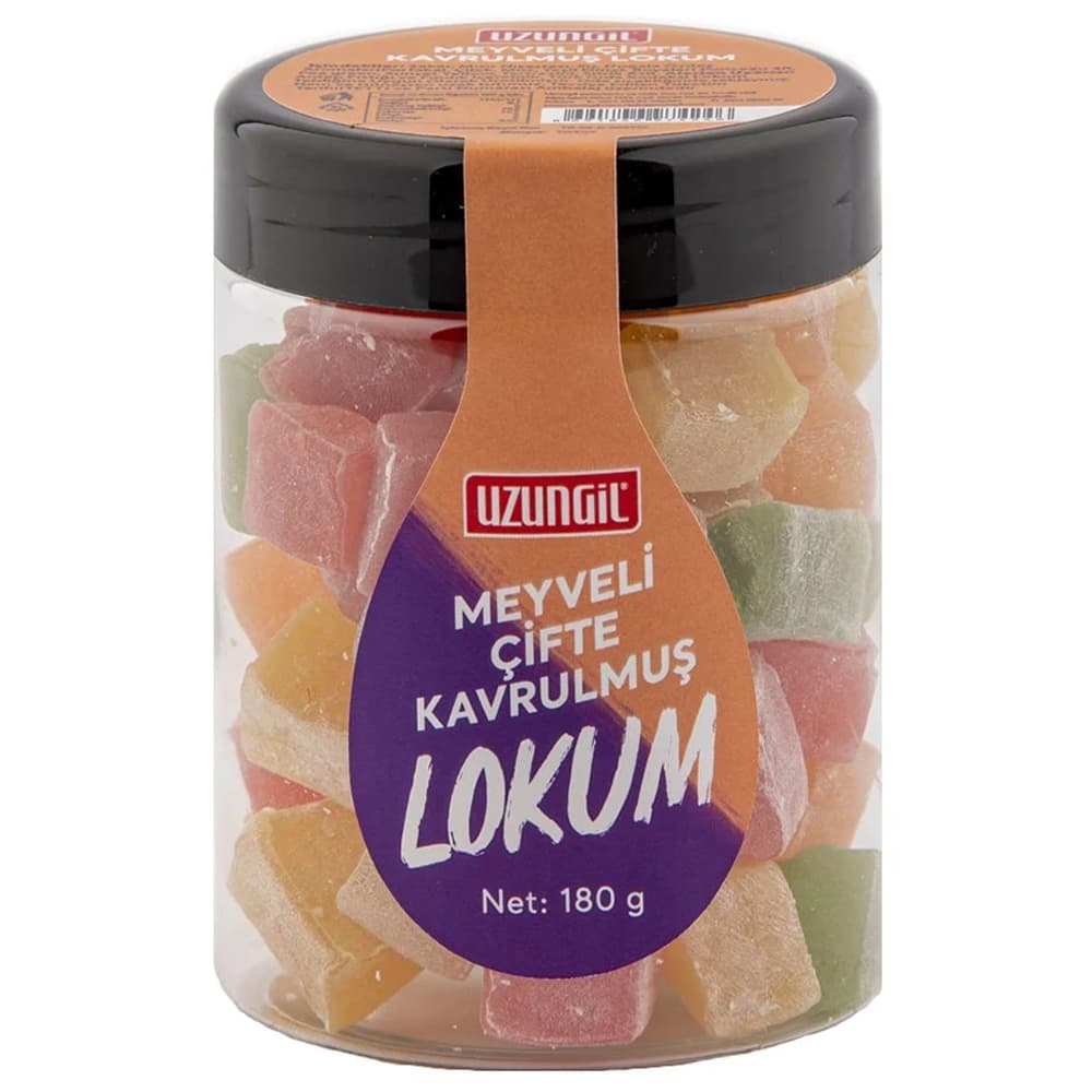 UZUNGİL MEYVE AROMALI ÇİFTE KAVRULMUŞ LOKUM