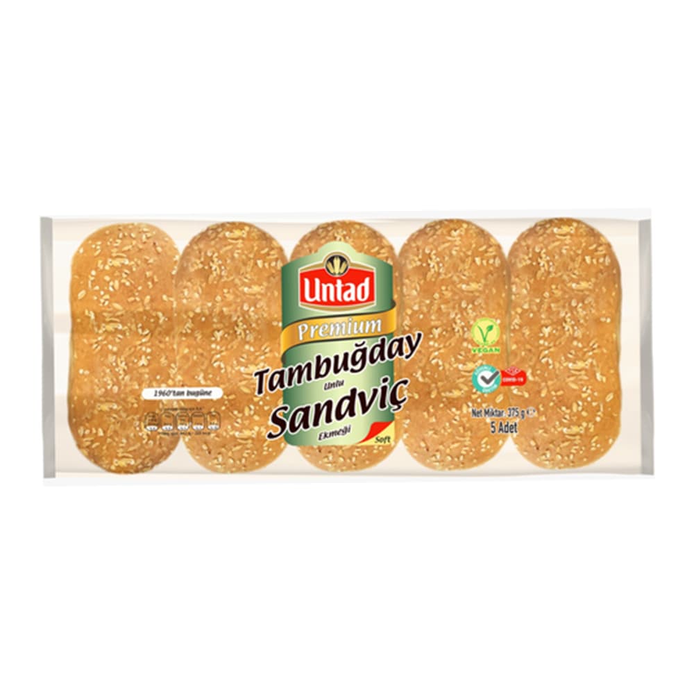 UNTAD PREMİUM TAMBUĞDAYLI SANDVİÇ 5 Lİ